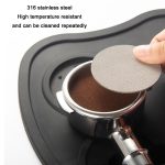 Kaffeespritzfilter aus gesintertem Edelstahlblech, Größe:, 51mm x 1.7mm, 51mm x 1mm, 53mm x 1.7mm, 53mm x 1mm, 58mm x 1.7mm, 58mm x 1mm – Bild 4