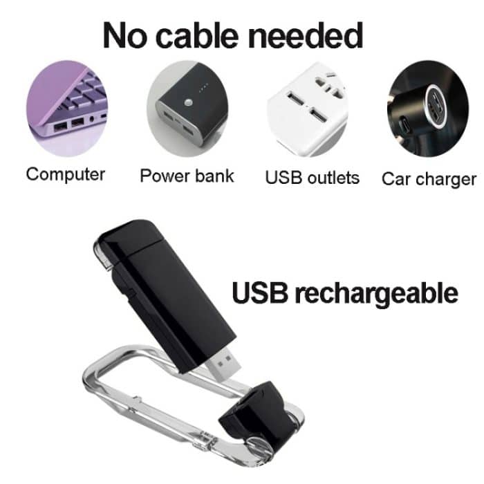 USB-Lade-LED, dimmbar, tragbar, Lesezeichen-Licht – Bild 3