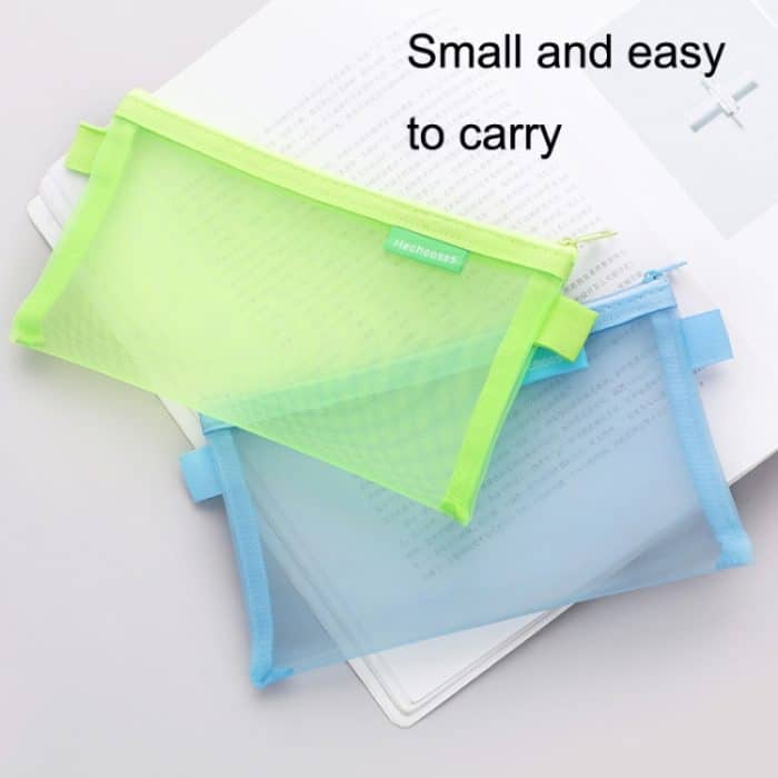 10 Stück Hechooses D033 Tragbare Stifttasche aus transparentem Netzstoff für Untersuchungen, Stil: – Bild 4