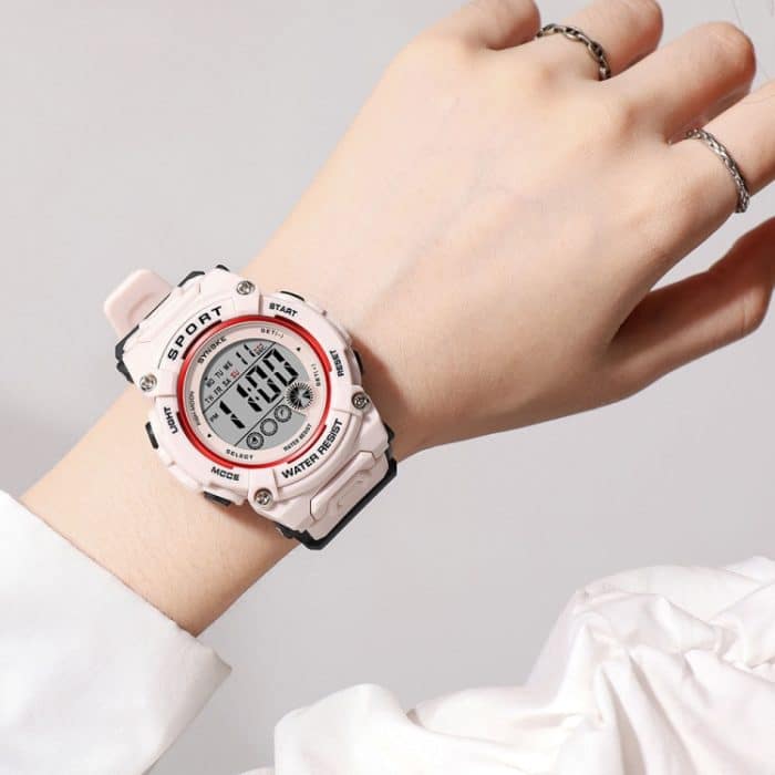 SYNOKE 9810 Multifunktionale, leuchtende, wasserdichte Studenten-Sportuhr – Bild 7