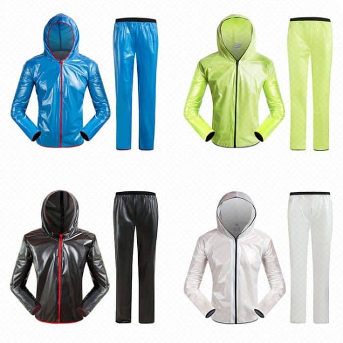 Fahrradsport Outdoor Separates Regenmantel-Set Wasserdichte Fahrradbekleidung, M, L, XL, XXL, XXXL – Bild 2
