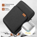 Vertikale Laptoptasche, tragbare Schulter-Crossbody-Tasche – Bild 3