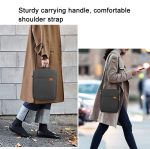 Vertikale Laptoptasche, tragbare Schulter-Crossbody-Tasche – Bild 6