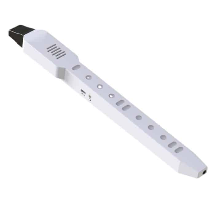 TBD0603107301A.jpg Mini-digitales elektronisches Saxophon-Blasinstrument zur Nachahmung verschiedener Musikinstrumentenklänge, Electronic Saxophone White, Electronic Saxophone Black – Bild 1