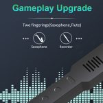 Mini-digitales elektronisches Saxophon-Blasinstrument zur Nachahmung verschiedener Musikinstrumentenklänge, Electronic Saxophone White, Electronic Saxophone Black – Bild 5