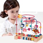 Kinder Perlen rund um multifunktionale Puzzle-Block-Spielzeug, Stil: – Bild 2
