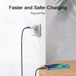 QGeeM MF01 USB-A auf 8-poliges Telefon-Tablet-Schnelllade-Datenkabel, Länge: – Bild 2