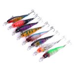 5 Stück HENGJIA JM010 9 cm 7 g 2 Abschnitte Bionischer Köder mit Perlen Tauchen Mino Fake Bait, JM010 9cm 7g 2, JM010 9cm 7g 3, JM010 9cm 7g 4, JM010 9cm 7g 6, JM010 9cm 7g 7 – Bild 3