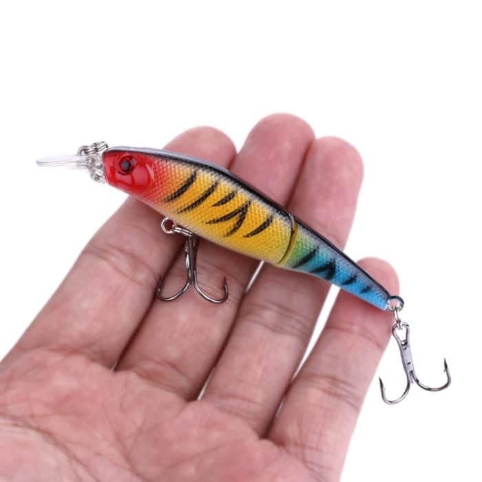 5 Stück HENGJIA JM010 9 cm 7 g 2 Abschnitte Bionischer Köder mit Perlen Tauchen Mino Fake Bait, JM010 9cm 7g 2, JM010 9cm 7g 3, JM010 9cm 7g 4, JM010 9cm 7g 6, JM010 9cm 7g 7 – Bild 6