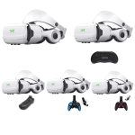 Handy 3D Virtual Reality VR Spiel Helm Brille mit Headset, G02EF+B01 Handle, G02EF, G02EF+B03 Handle, G02EF+S9 Bluetooth Handle, G02EF+S6 Bluetooth Handle – Bild 2