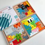 Russische Tierblöcke für Kinder, die frühes hölzernes Leidenschaftsspielzeug unterrichten – Bild 2