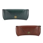 E5521 Einfache Retro-Brillenaufbewahrungsbox aus weichem PU-Leder – Bild 2