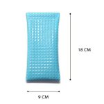 D8649-240 2 Stück PU-Leder Bullet tragbare wasserdichte Brillen-Aufbewahrungstasche – Bild 3