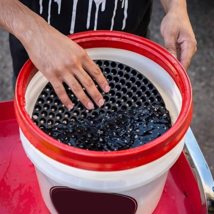 Autowaschfass-Kiesfilter-Isolationsnetz, Large 26cm, Small 23.5cm – Bild 6