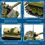 CAYI Panzermodell zusammengebaute Puzzle-Bausteine Kinderspielzeug – Bild 6