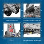 CAYI Hubschrauber Modell Bausteine Kleine Partikel Puzzle Bausteine Spielzeug – Bild 5