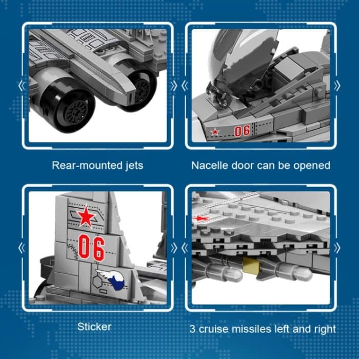 CAYI Hubschrauber Modell Bausteine Kleine Partikel Puzzle Bausteine Spielzeug – Bild 5