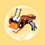 CAYI Insekt kleine Partikel Montage Puzzle Baustein Spielzeug