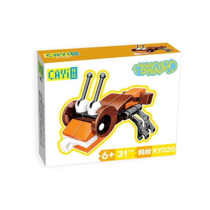 CAYI Insekt kleine Partikel Montage Puzzle Baustein Spielzeug – Bild 5