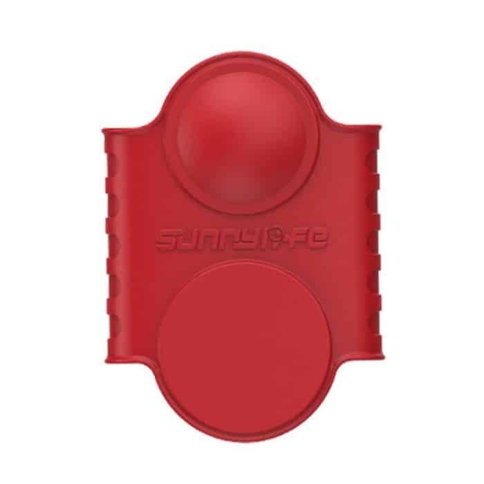 Für Insta360 One X2 Sunnylife ST-Q9420 Silikon-Schutzhülle, For Insta360 One X2 Red Lens Screen Case, For Insta360 One X2 Black Lens Screen Case, For Insta360 One X2 Black Body Case+Lanyard Rope – Bild 1