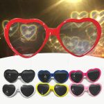 2 Paar Love Glasses Light Change Love Sonnenbrillen – Bild 4