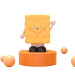 Keks-Nachtlicht, USB-Ornament, Schlafzimmer-Nachttisch mit schlafendem Nachtlicht – Bild 2