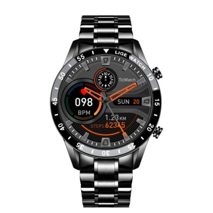 LIGE 0175 Bluetooth-Smartwatch mit Schritt-Ausdauer-Erkennung, Stil: