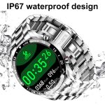 LIGE 0175 Bluetooth-Smartwatch mit Schritt-Ausdauer-Erkennung, Stil: – Bild 5