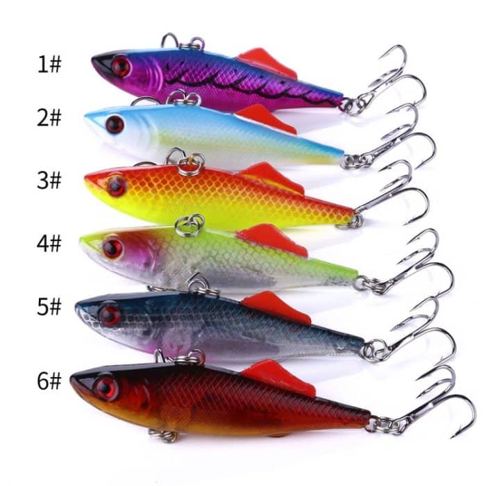 HENGJIA VI032 Vollschwimmschicht VIB Fake Bait Kunststoff Fischköder, VI032 (1), VI032 (2), VI032 (3), VI032 (4), VI032 (5) – Bild 2