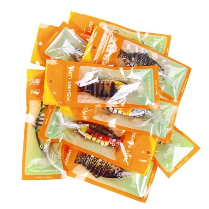 HENGJIA JM065 12 cm Luya-Angelausrüstungsköder, mehrteiliger sinkender Fischköder, JM065 (1), JM065 (2), JM065 (3), JM065 (4), JM065 (5) – Bild 6