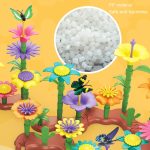 Kinder intellektuelle Entwicklung DIY Montage Blumenarrangement Spielzeug – Bild 6