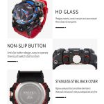 SMAEL 8075 Multifunktions-wasserdichte Nachtlicht-Außenuhr – Bild 4