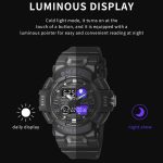 SMAEL 8063 Outdoor-Sportuhr mit elektronischem Alarm und doppelter Astronauten-Studentenuhr – Bild 7