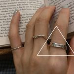 S925 Sterling Silber Vintage Ring Kettenschmuck