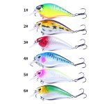 HENGJIA CB060 7 cm 9,5 g Köder VIB Rock Little Fatty Floating Fake Baits, 1, 2, 3, 4, 5 – Bild 2