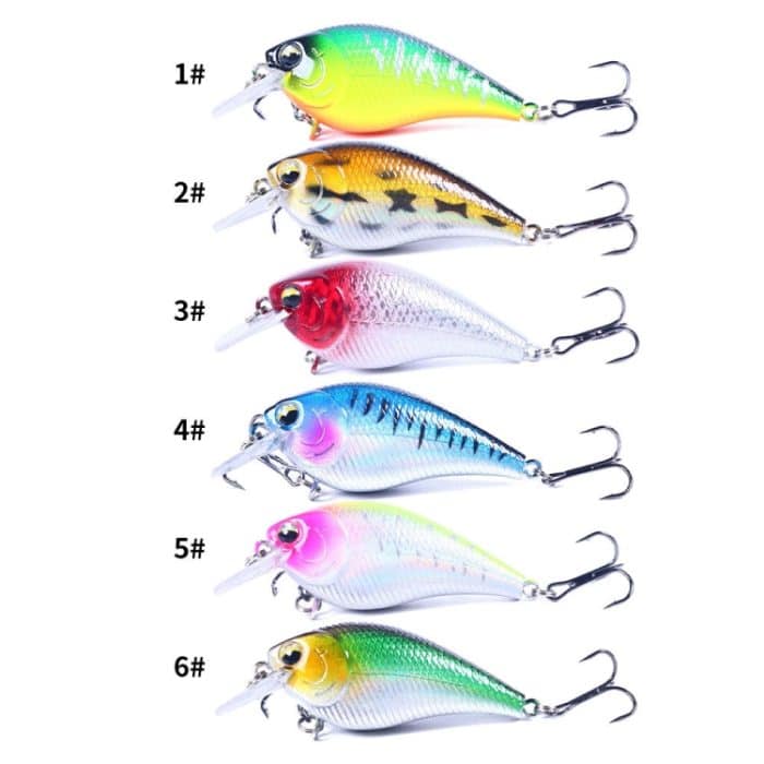 HENGJIA CB060 7 cm 9,5 g Köder VIB Rock Little Fatty Floating Fake Baits, 1, 2, 3, 4, 5 – Bild 2