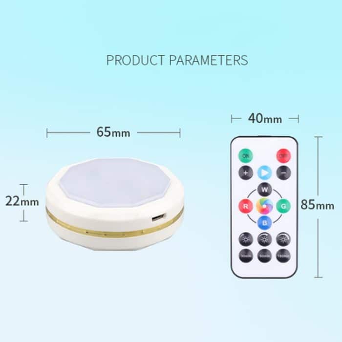 TL004-RGB USB-Lade-RGB-Lichteffekt-Umgebungslicht mit Fernbedienung – Bild 3