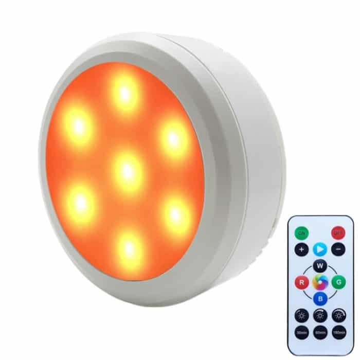 TL009-RGB Drahtloser Timer, dimmbare Nachtlichter, Party-RGB-Atmosphärenlichter mit Fernbedienung – Bild 1