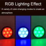 TL009-RGB Drahtloser Timer, dimmbare Nachtlichter, Party-RGB-Atmosphärenlichter mit Fernbedienung – Bild 4