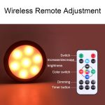 TL009-RGB Drahtloser Timer, dimmbare Nachtlichter, Party-RGB-Atmosphärenlichter mit Fernbedienung – Bild 7