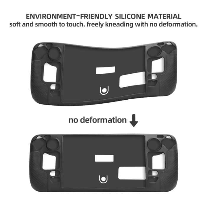 Für Steam Deck Hifylux ST-PF14 Spielkonsole Silikonhülle Anti-Kratzer Rutschfeste Handheld-Hülle Lanyard, Silicone Case Black, Silicone Case Blue, Silicone Case Red, Silicone Case Orange – Bild 5