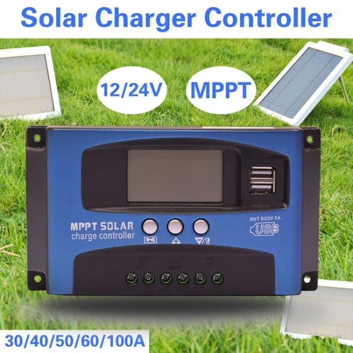 YCX-003 30-100A Solarladeregler mit LED-Bildschirm und intelligentem MPPT-Ladegerät mit zwei USB-Anschlüssen, 12/24V 30A, 12/24V 40A, 12/24V 50A, 12/24V 60A, 12/24V 100A, 12/24/36/48/60V 40A, 12/24/36/48/60V 100A, 12/24/36/48/60V Wifi 40A... – Bild 10