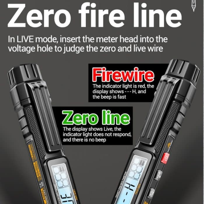 Elektriker-Induktionsteststift, vollintelligentes Anti-Verbrennungs-Hochpräzisions-Digital-Universalmessgerät, ANENG A3005, ANENG A3005A, ANENG A3005B – Bild 9
