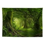 7919 Dream Forest Series Party-Bankett-Dekoration, Wandteppich, Fotografie-Hintergrundstoff, 100x75cm, 150x100cm, 150x130cm