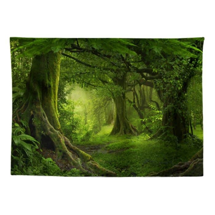 7919 Dream Forest Series Party-Bankett-Dekoration, Wandteppich, Fotografie-Hintergrundstoff, 100x75cm, 150x100cm, 150x130cm – Bild 1