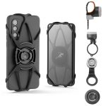 Fahrrad-Anti-Vibrations-Silikon-Fahrrad-feste Handyhalterung, Strap Style, Handlebar Style, Settlement Style – Bild 11