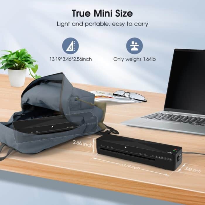 9-Zoll-A4-Heiß-Kalt-Laminiergerät, Maschinenbuch-Dokumenten-Laminiergerät, Only Machine, Set 1, Set 2 – Bild 6