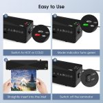 9-Zoll-A4-Heiß-Kalt-Laminiergerät, Maschinenbuch-Dokumenten-Laminiergerät, Only Machine, Set 1, Set 2 – Bild 8