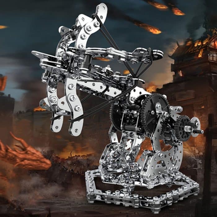 TBD06038020.jpg ZBToys 812 Stück Metallmodell mit hohem Schwierigkeitsgrad, zusammengebaute Intelligenz, handmontierter Schraubendreher, Getriebe, mechanische Blöcke – Bild 1