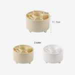 Desktop-Rotations-Make-up-Pinsel-Eimer-Schminktischständer – Bild 2